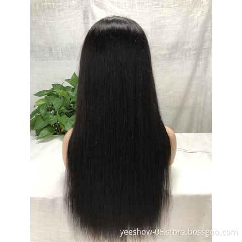 cheap Wholesale Brazilian Virgin 4x4 5x5 6x6 HD Lace Closure Frontal Wig Glueless Straight Raw Human Hair HD Lace Wigs